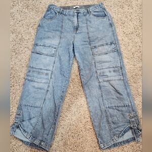 Kensie Light Blue Wide Leg Jeans